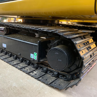 การก่อสร้าง สีเหลือง Cat305 เครื่องขุดมือสอง เครื่องขุดแคร์เปิลเลอร์ 5400kg
