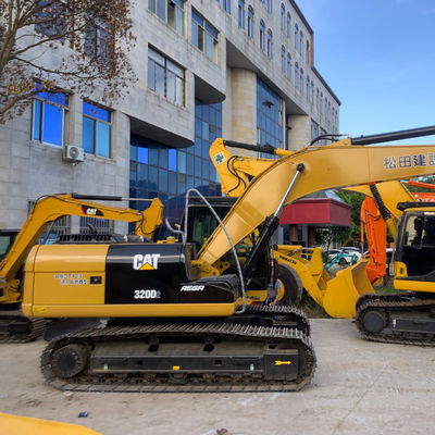 มือสอง CAT Crawler Excavator Hydraulic Digger CAT320D2L อุปกรณ์ก่อสร้าง