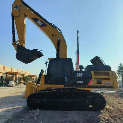 CAT336D เครื่องขุด CAT ที่ใช้ได้แบบไฮดรอลิก เครื่องขนดินมือสองที่แข็งแรง