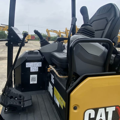 16.1kW ใช้ CAT Excavator Mini Diggers Cat301.7 มือสอง การทํางานเรียบร้อย