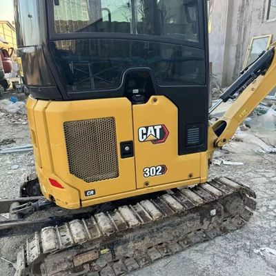 การจัดการวัสดุ เครื่องขุดดินขนาดเล็กเก่า เครื่องขุดดิน Cat302 เครื่องขนดิน