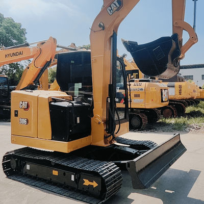 เครื่องขุดแม็กซี่แม็กซี่มือสอง เครื่องก่อสร้างไฮดรอลิก CAT 306 มือสอง