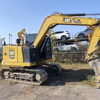 ไฮดรอลิก ใช้ Mini Excavator Digger Cat307 41.5kw รอบคล้องขุดรุ่นรุ่นยาว