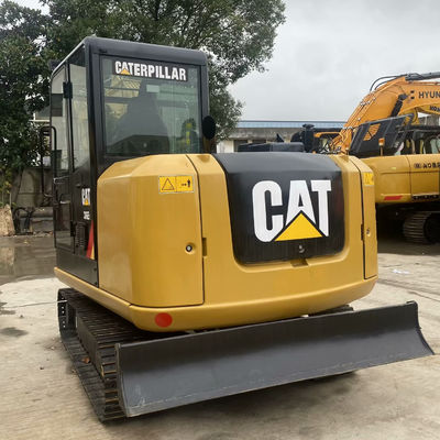 เครื่องจักรกลก่อสร้างมือสอง ใช้ Digger Cat306E2 34.7kw สําหรับการสร้างถนน