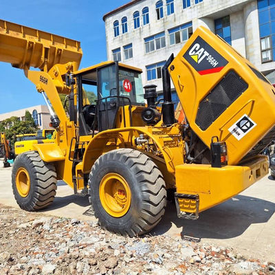 อาคารใช้ เครื่องบรรทุกถังถัง CAT 966H 6T ภาระ ถังถังถังถังถังถังถังมือสอง