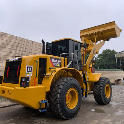 5 ตันภาระ 147 KN เครื่องบรรทุกล้อมือสอง CAT 950GC การควบคุมทางไฮดรอลิก