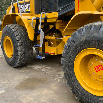 5 ตันภาระ 147 KN เครื่องบรรทุกล้อมือสอง CAT 950GC การควบคุมทางไฮดรอลิก