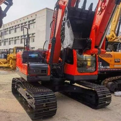 ใช้ Doosan DH140 12 ตัน รอบขุดเก่าดินย้ายเครื่องจักร
