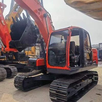 ใช้ Doosan DH140 12 ตัน รอบขุดเก่าดินย้ายเครื่องจักร