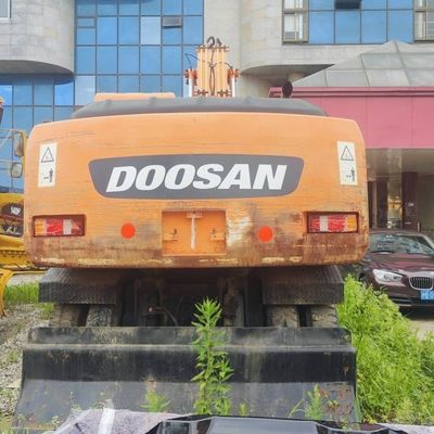 Doosan 210w อุปกรณ์ก่อสร้างมือสอง เครื่องขุดไฮดรอลิกครอลเลอร์ 19800 kg