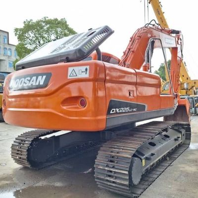 มือสอง DOOSAN เครื่องขุดน้ํา DH225 อุปกรณ์ขุดที่ใช้