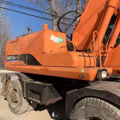 Doosan 210w-7 ถักดินล้อมือสอง 115kW สําหรับอุตสาหกรรมเหมืองแร่