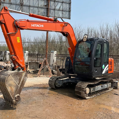 ฮิตาชิ ZX70 เครื่องขุดไฮดรอลิกมือสอง เครื่องขุดชนิดครอลเลอร์ 6510 kg