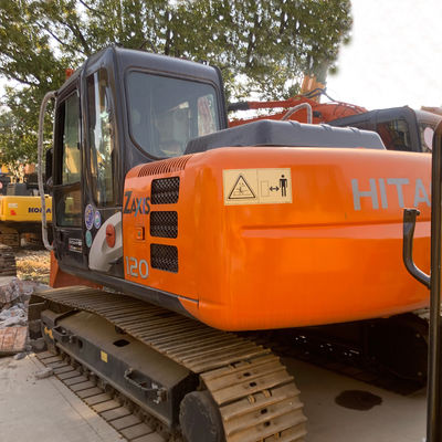 93 KW เครื่องขุดมือสอง เครื่องขุดฮิตาชิ Zx120 เครื่องขุดมือสอง