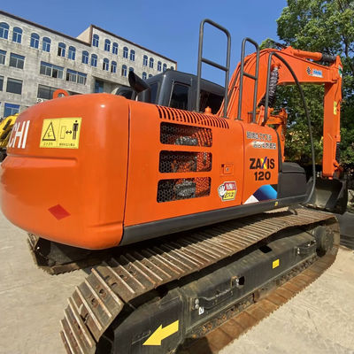 Hitachi ZX120 เครื่องขุดชนิดครอลเลอร์มือสอง เครื่องขุด 12 ตัน