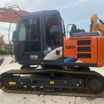 Hitachi ZX120 เครื่องขุดชนิดครอลเลอร์มือสอง เครื่องขุด 12 ตัน