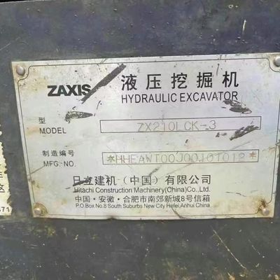 มินิ ไฮดรอลิก ใช้ Excavator Digger HITACHI Zax210 สําหรับงานการทําลาย