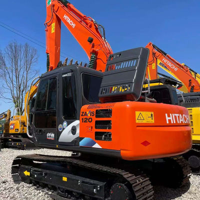 เครื่องขุดหินชนิด Crawler Used Hitachi ZX120 สําหรับการก่อสร้างเมือง