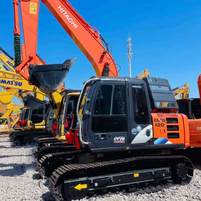 เครื่องขุดหินชนิด Crawler Used Hitachi ZX120 สําหรับการก่อสร้างเมือง