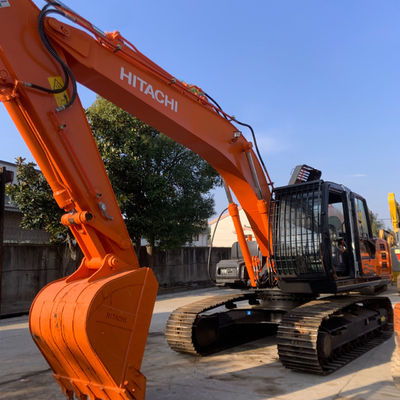 ประหยัดเชื้อเพลิงใช้ HITACHI ZX200 Excavator ใช้อุปกรณ์การเคลื่อนที่ดิน 20300 kg