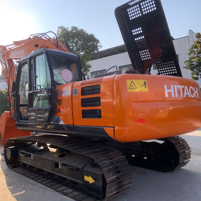 ประหยัดเชื้อเพลิงใช้ HITACHI ZX200 Excavator ใช้อุปกรณ์การเคลื่อนที่ดิน 20300 kg