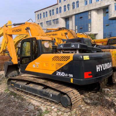 ฮยอนได 260lc-9s ที่ใช้แล้ว Excavator Excavator ประหยัดเชื้อเพลิง