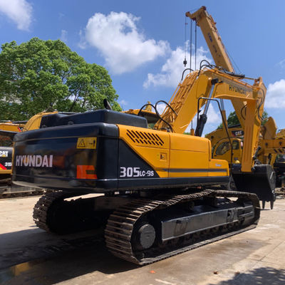 30200kg เครื่องขุด Hyundai มือสอง HYUNDAI 305LC-9S เครื่องขุด Crawler 198KW
