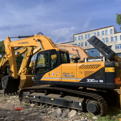 32200kg เครื่องขุด Hyundai มือสอง เครื่องขุด Hyundai 330LC-9S มือสอง