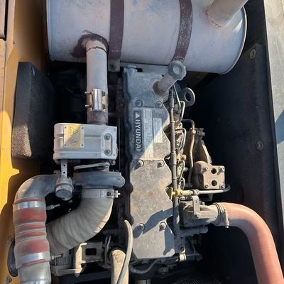 สีเหลือง ฮยอนได 305 เครื่องขุดถังมือสอง 198kw 1900rpm เครื่องก่อสร้างมือสอง