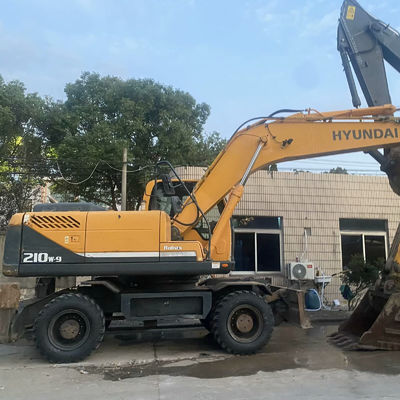 Hyundai 210W-9 เครื่องขุดล้อมือสอง Hyundai เครื่องก่อสร้าง 20560kg