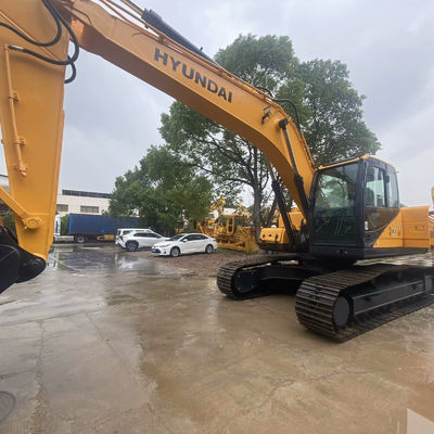 ประเภทล้อ Hyundai Excavator มือสอง Hyundai 220lc-9s เครื่องขุดมือสอง