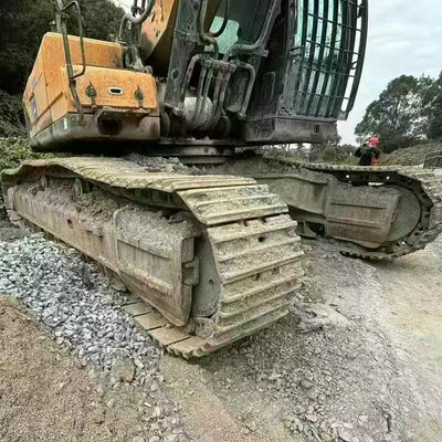 เครื่องขุด Hyundai Crawler มือสอง Hyundai520-9 เครื่องขุดเก่า 52170kg พร้อมเครื่องยนต์ดีเซล