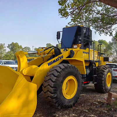 งานหนัก 146kW Komatsu WA380 เครื่องบรรทุกล้อมือสอง 5 ตัน