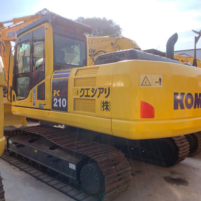 Komatsu Pc210 อุปกรณ์ก่อสร้างมือสอง เครื่องขุด 20630kg
