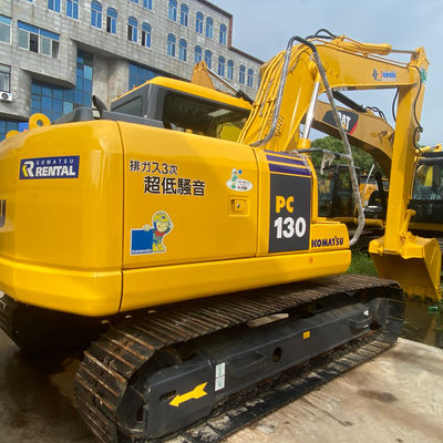 ไฮดรอลิก เครื่องขุดขนาดใหญ่ที่ใช้ Komatsu เครื่องขับชนิด KOMATSU PC 130