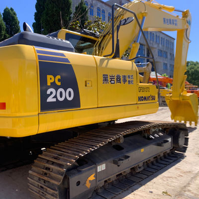 เครื่องขุด Komatsu PC200 มือสอง เครื่องจักรกลก่อสร้าง