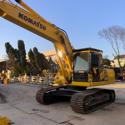 เครื่องขุดของมือสองชนิดโคมาตซู Pc220 23100kg ความจุถัง 1m3
