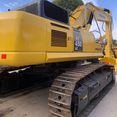 การก่อสร้างใช้ Komatsu Excavator Pc450 Mini Crawler Excavator มือสอง