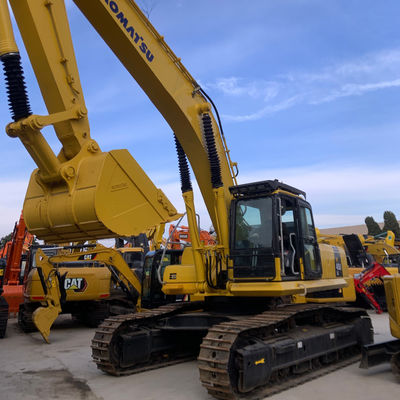 การก่อสร้างใช้ Komatsu Excavator Pc450 Mini Crawler Excavator มือสอง
