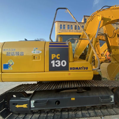 เครื่องขุดมินิ มือสอง Komatsu Pc130 เครื่องขุดมมือสอง สําหรับการก่อสร้าง