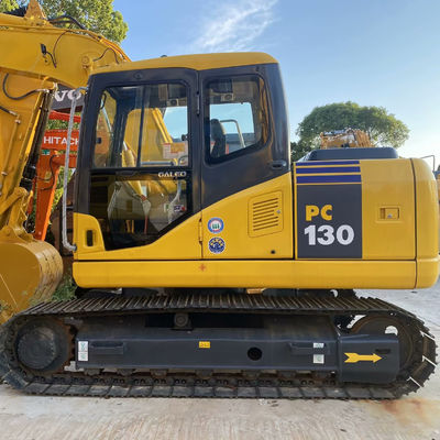 เครื่องขุดมินิ มือสอง Komatsu Pc130 เครื่องขุดมมือสอง สําหรับการก่อสร้าง