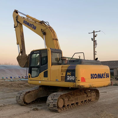 Komatsu PC200-8MO เครื่องขุดถังที่ใช้ 40 ตัน Komatsu เครื่องขุดเหมืองแร่ 103kw 2000rpm
