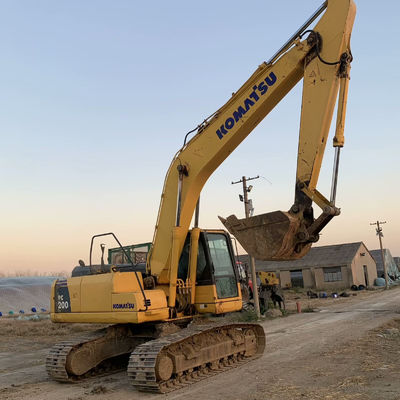 Komatsu PC200-8MO เครื่องขุดถังที่ใช้ 40 ตัน Komatsu เครื่องขุดเหมืองแร่ 103kw 2000rpm