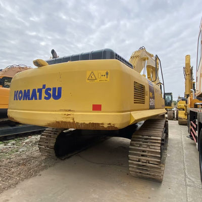 สีเหลือง Komatsu PC350 ใช้ Komatsu Diggers 32300kg สําหรับการก่อสร้างเหมืองแร่