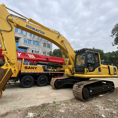 สีเหลือง Komatsu PC350 ใช้ Komatsu Diggers 32300kg สําหรับการก่อสร้างเหมืองแร่
