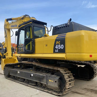 เครื่องขุดของ Komatsu มือสอง PC450 เครื่องขุดก่อสร้างที่ใช้