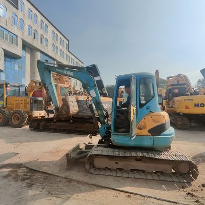 Kubota 161 มินิ Excavator Digger มือสอง 32.7kW อุปกรณ์เคลื่อนที่ดินเก่า