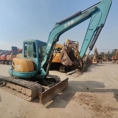Kubota 161 มินิ Excavator Digger มือสอง 32.7kW อุปกรณ์เคลื่อนที่ดินเก่า