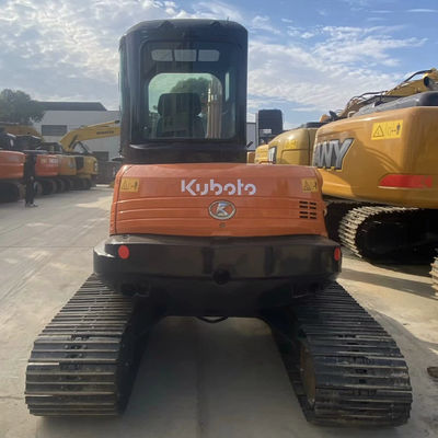 เครื่องขุดก่อสร้างขนาดเล็ก Kubota 161-3 5675 กิโลกรัม สําหรับวิศวกรรมก่อสร้าง