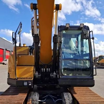 มินิ ไฮดรอลิก ใช้ Sany Excavator SANY155U เครื่องขุดก่อสร้างเก่า